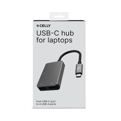 CELLY USB-C Hub 4 σε 1 PROHUB4IN1
